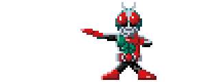 仮面ライダー新2号<br>カプセム