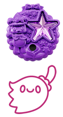 オリジナルリンクルストーンモフルン＆スター