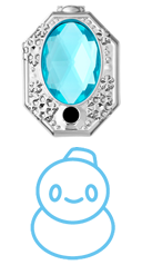 リンクルストーンアクアマリン