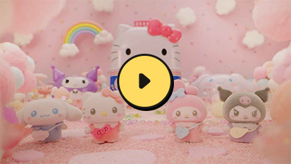 ぷちとも Sanrio characters シリーズ CM