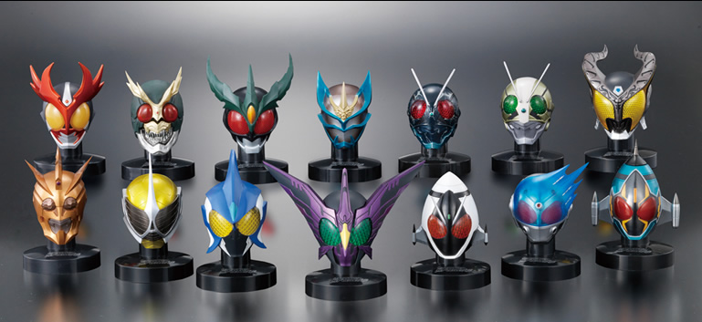 仮面ライダー　バンダイ　マスコレ　ライダーマスクコレクション　12個　まとめ売り