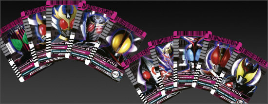 RIDER CARD SET -DECADE-