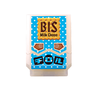 チロルチョコ（ビス・ブルー）ゴチゾウ