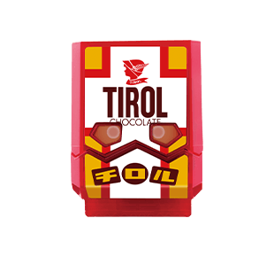 チロルチョコ（ミルクヌガー）ゴチゾウ