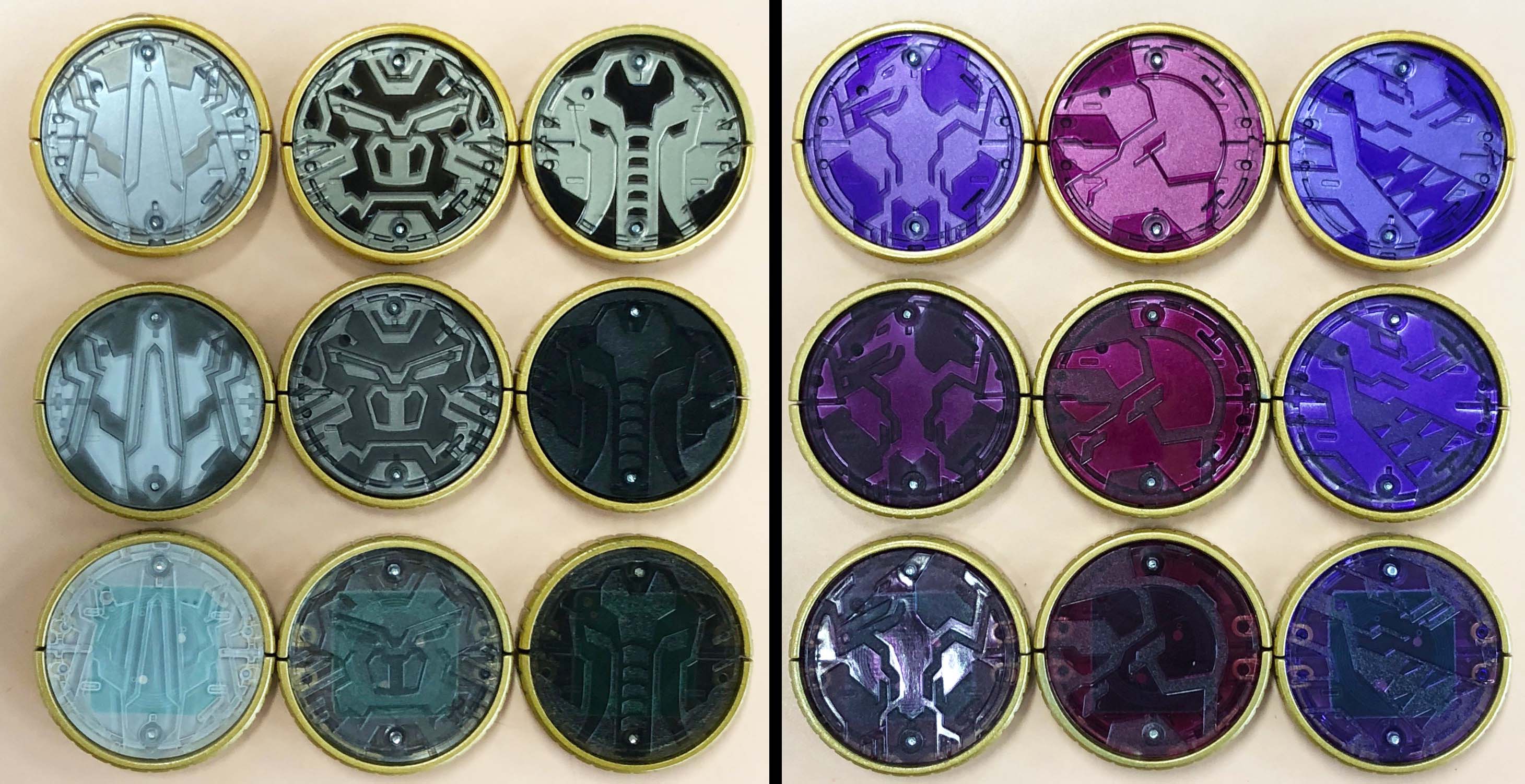 仮面ライダーオーズ DXセルメダル 塗装品-