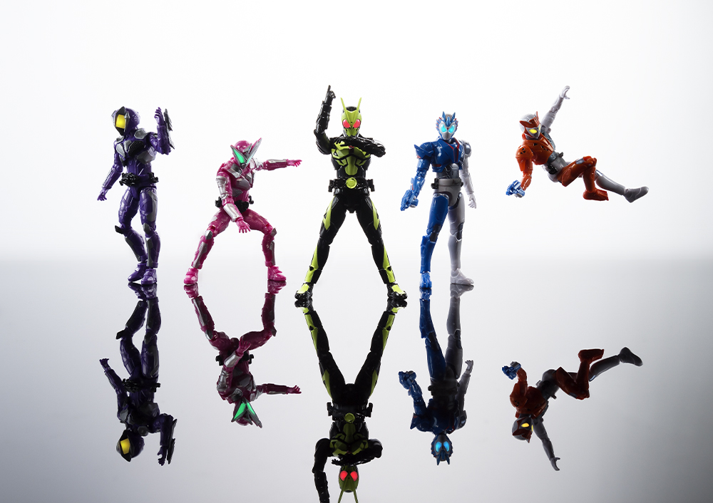 Rkfシリーズにゼロワンの仮面ライダー5人が勢揃い 仮面ライダーおもちゃウェブ バンダイ公式サイト